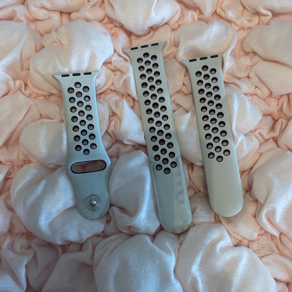 Nike Gray Apple Bands